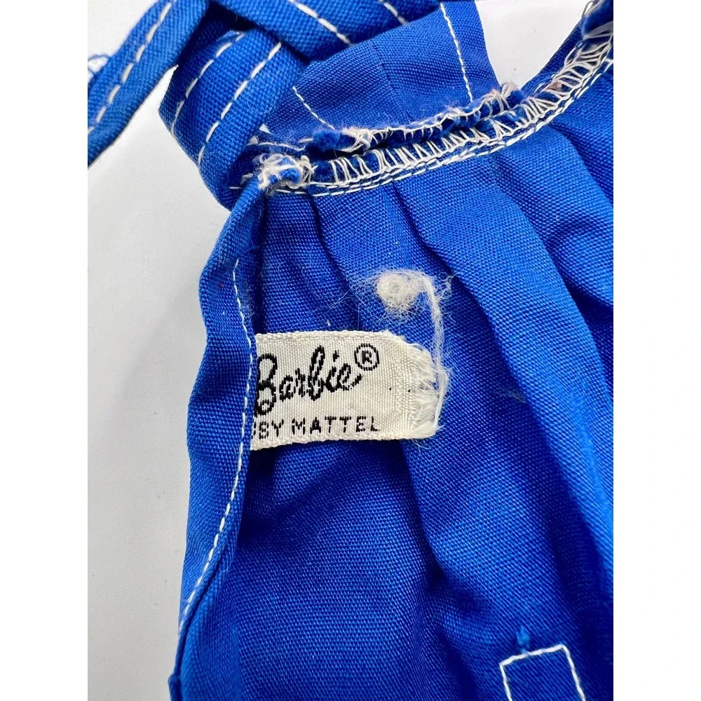 Barbie Doll Clothes Accessories Lot 1964 What's Cookin Skipper Blue Red GOOD